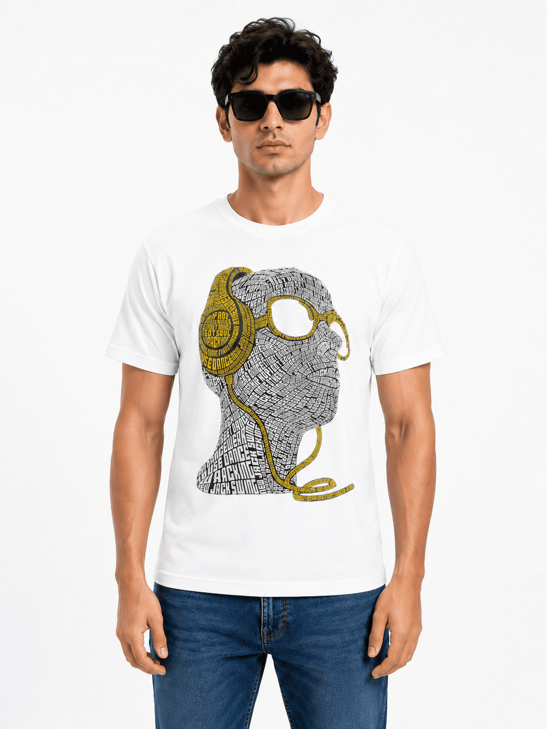 Music Vibes Graphic T-Shirt for Men