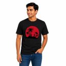 Tropical Surf Graphic T Shirt for Men by Groeat
